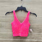Zenana Pink Womens Women Size L Bra
