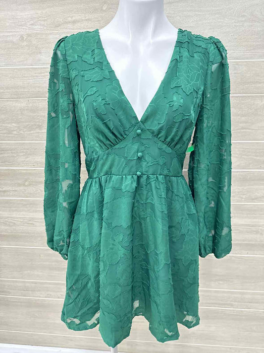 Cupshe Size 6/8 Green Womens Dress