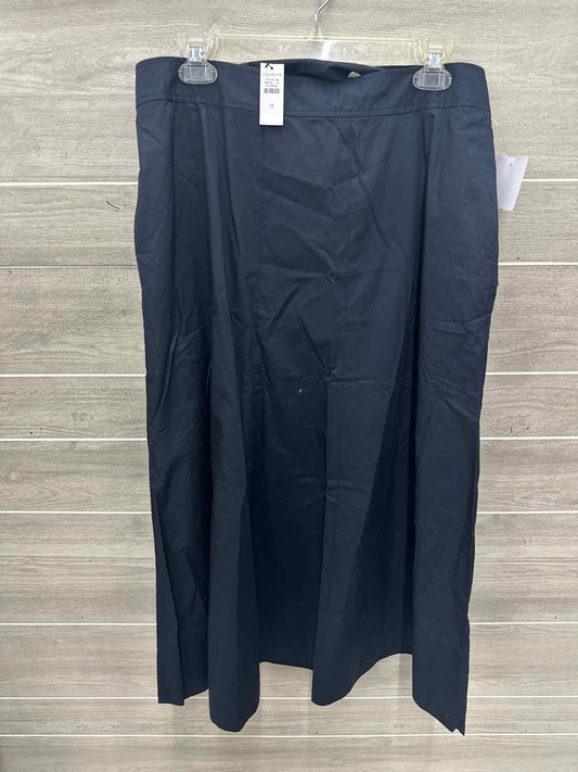 Talbots Size 14 Black Womens Skirt