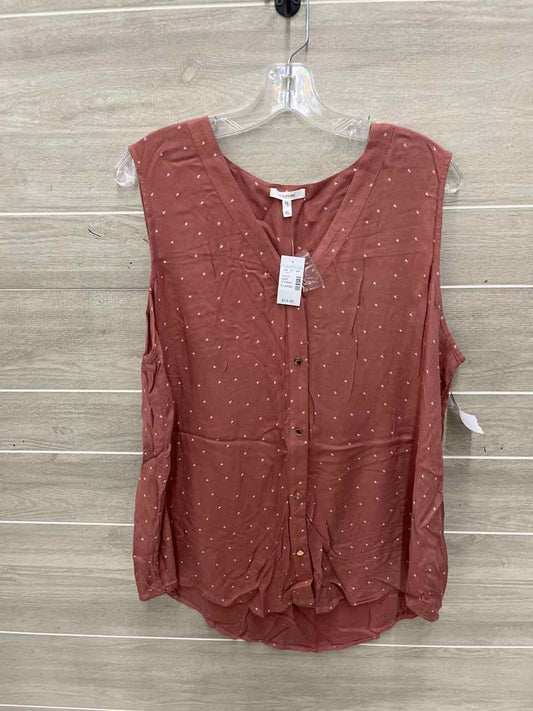 Maurices Size XL Pink Womens Tank Top