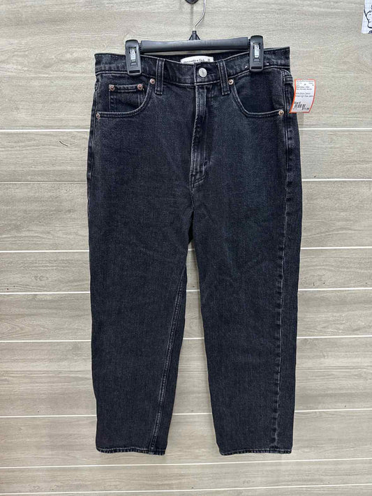 Abercrombie & Fitch Size 6 Black Womens Jeans