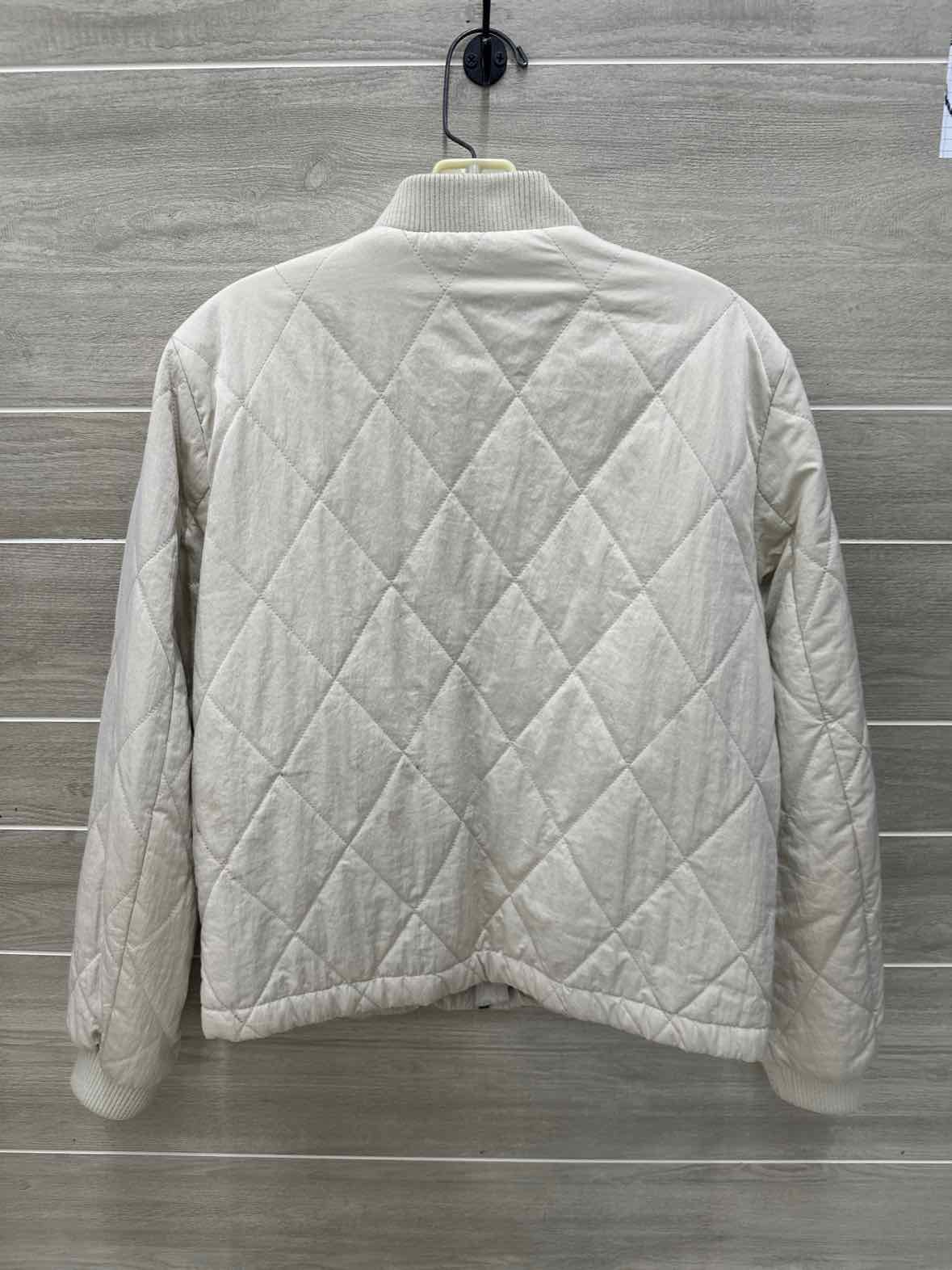 Nine West Beige Womens Size M Jacket (Outdoor)