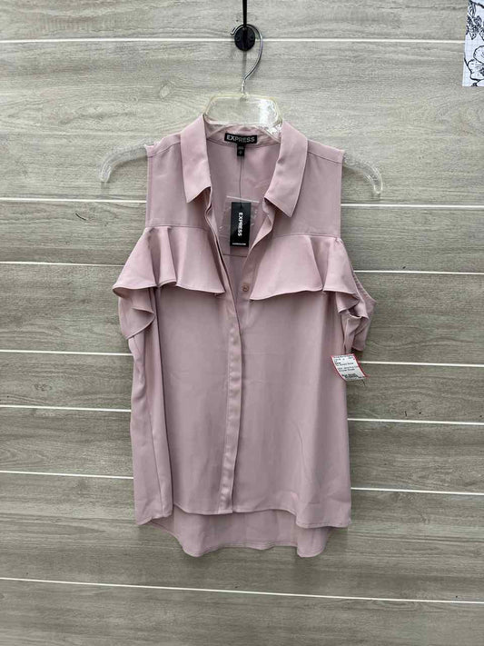 Express Pink Womens Women Size Small Shirt