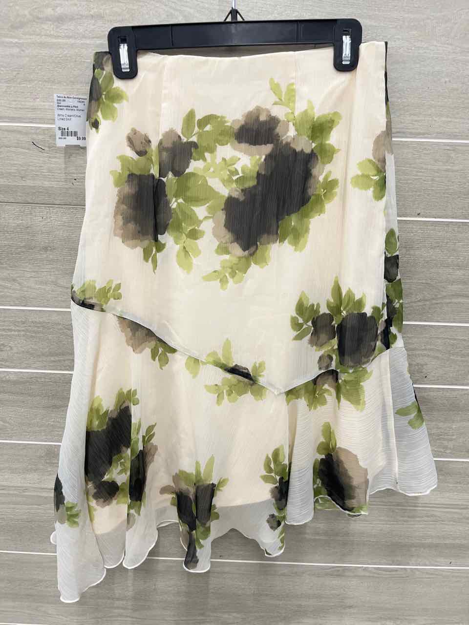 Abercrombie & Fitch Size 4 Cream Womens Skirt