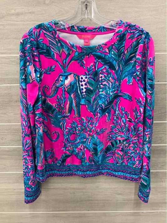 Lilly Pulitzer Pink Womens Size Small Shirt