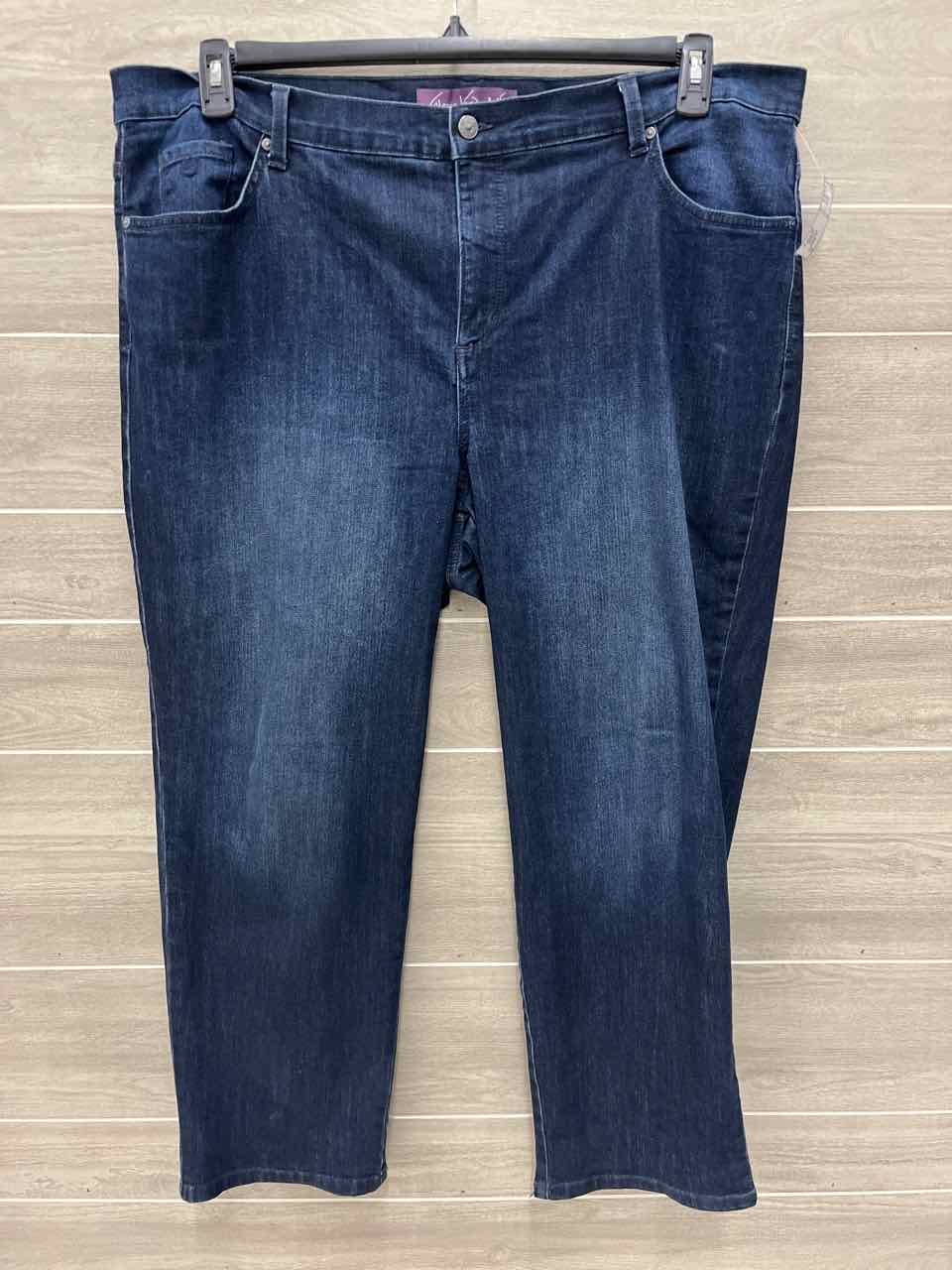 Gloria Vanderbilt Size 22W Blue Plus Jeans