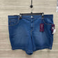 Gloria Vanderbilt Size 20W Blue Plus Shorts