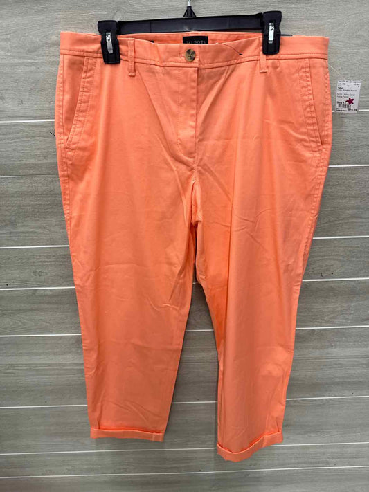 Talbots Size 12 Coral Womens Pants