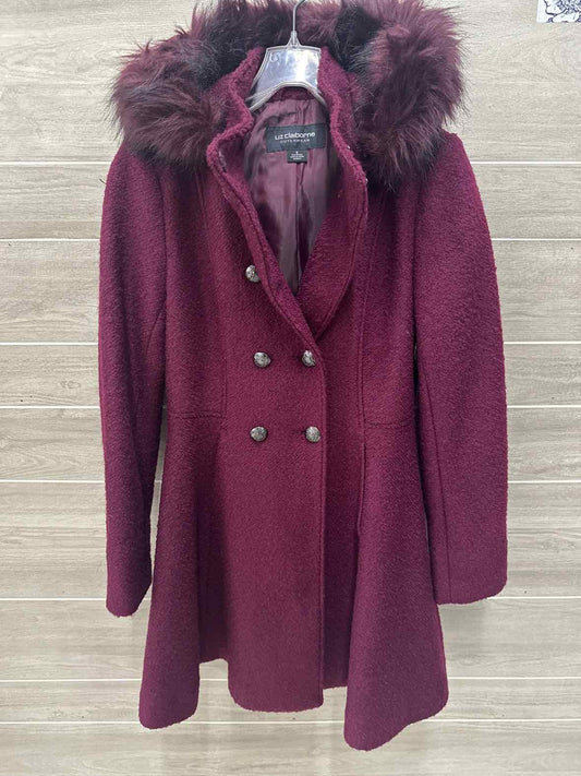 Liz Claiborne Burgundy Womens Women Size Small Jacket (Outdoor)