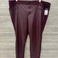 Mossimo Size 18 Burgundy Womens Pants