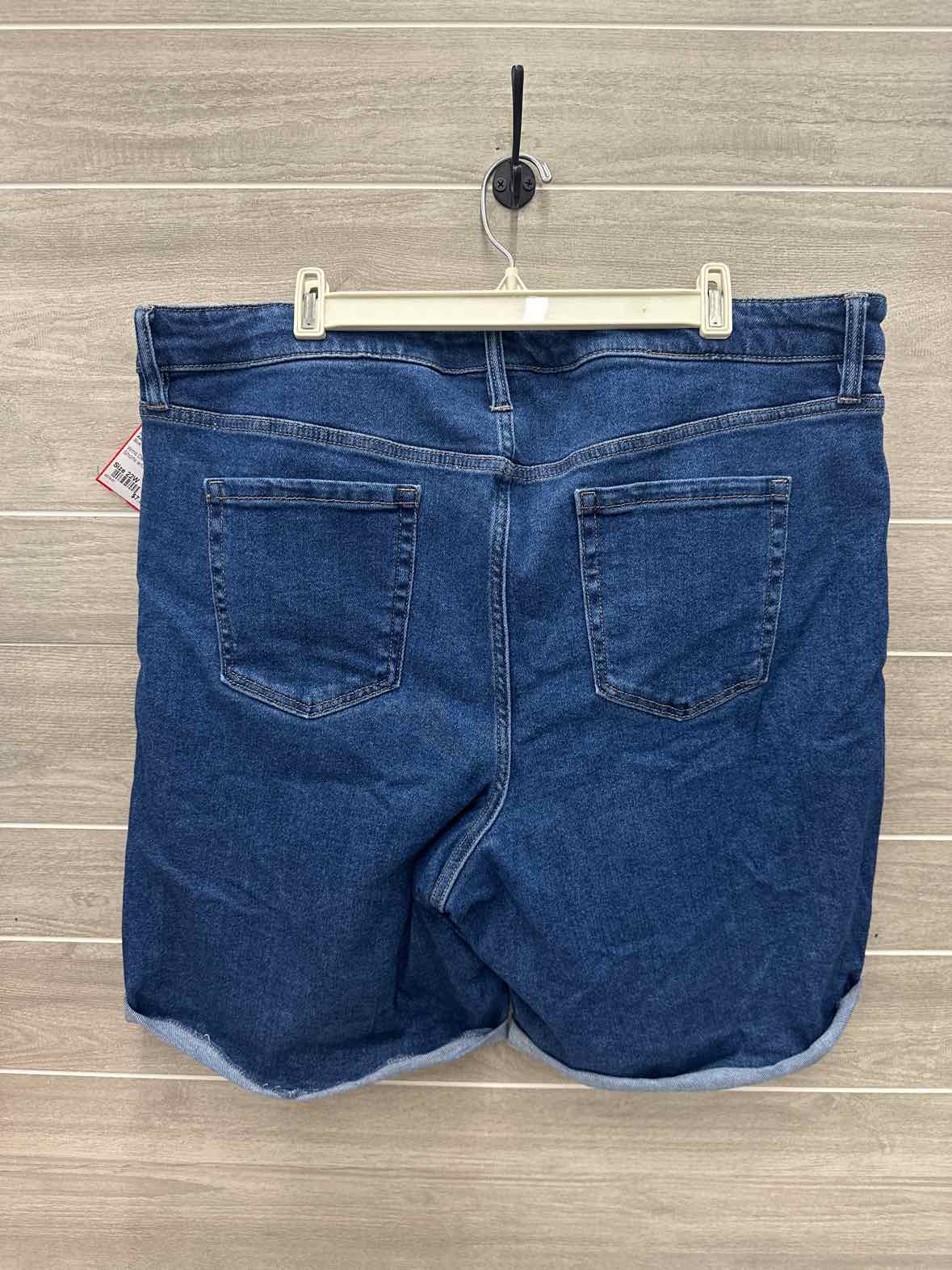 Ava & Viv Size 22W Blue Plus Shorts