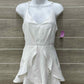 White Womens Size 4/6 Romper