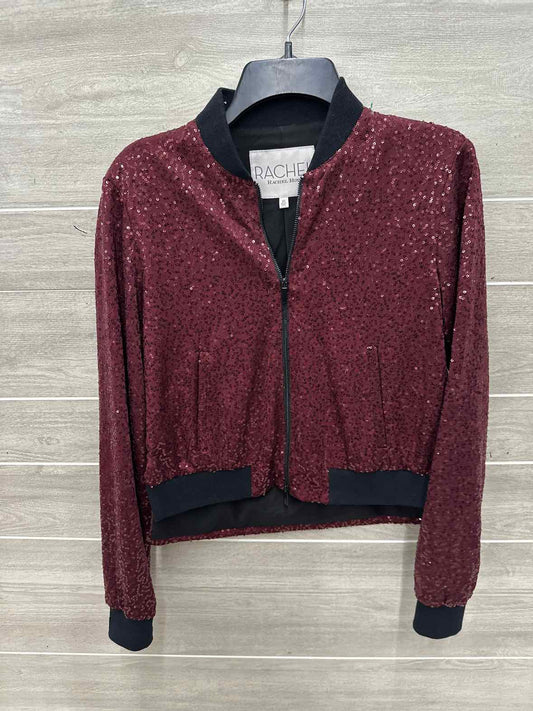 Rachel Rachel Roy Size XS Burgundy Womens Blazer