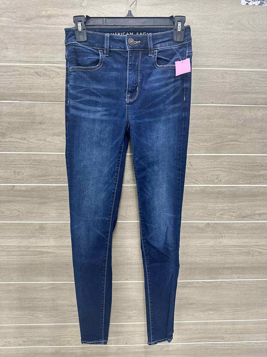 American Eagle Size 2 Long Blue Womens Jeans