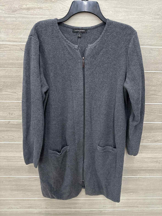 Banana Republic Size L Gray Womens Sweater