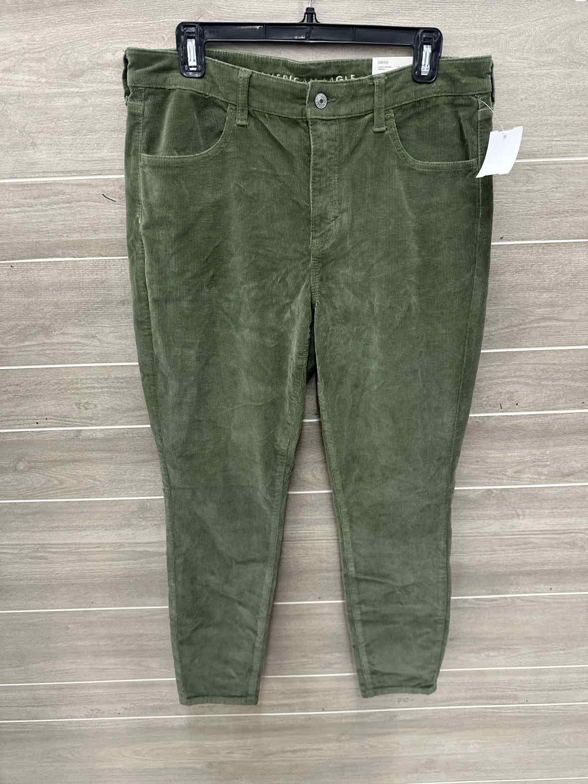 American Eagle Size 14 Green Womens Pants