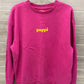 Size XL Pink Womens Sweatshirt