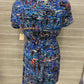 Blue Womens Size L Dress