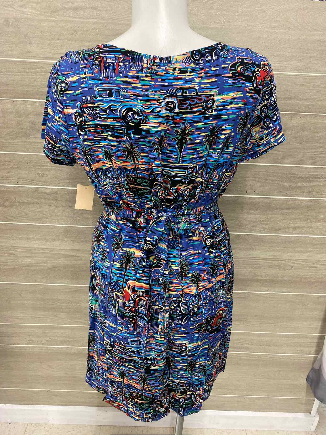 Blue Womens Size L Dress