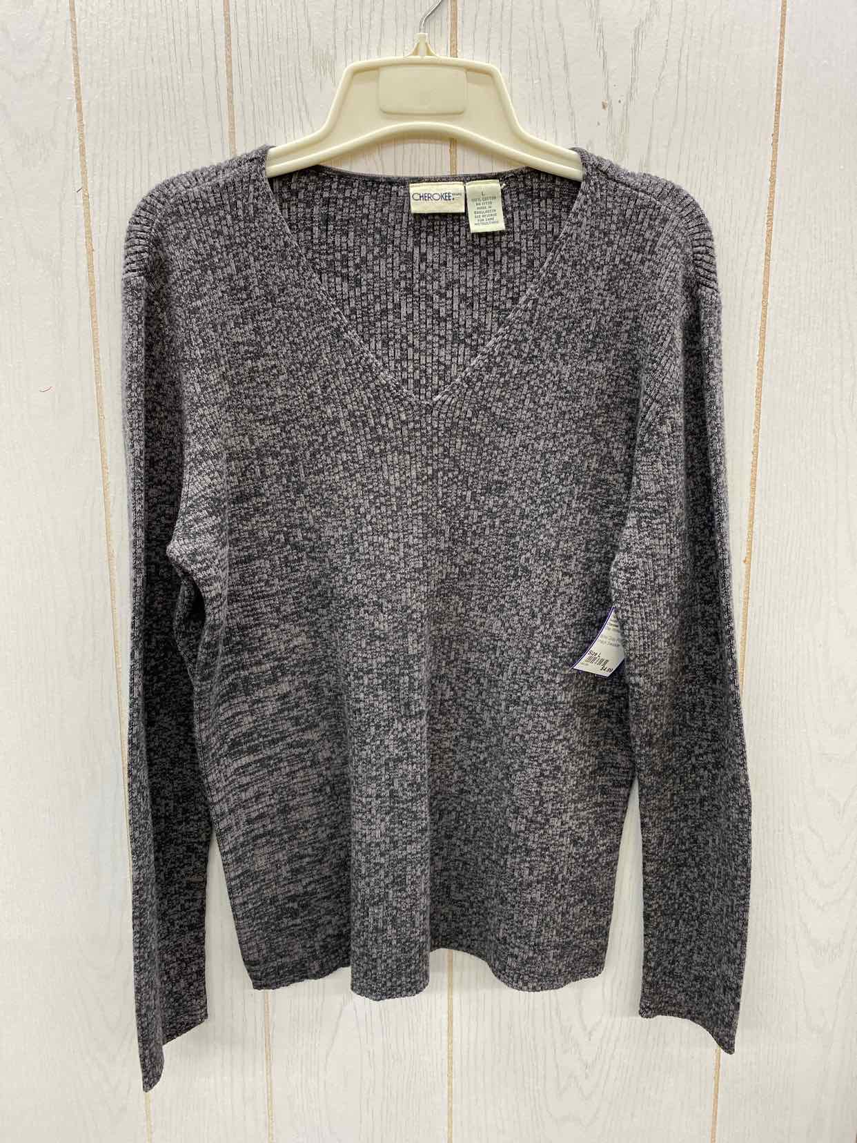 Cherokee Gray Womens Size L Sweater