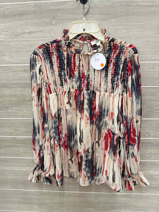 ENTRO Size S Tan Womens Shirt