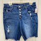 Time & Tru Blue Womens Size 14 Shorts