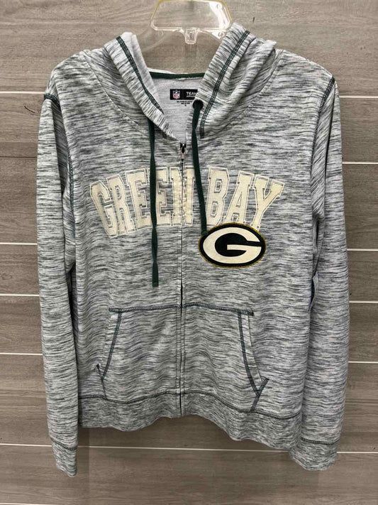NFL Size XL Green Womens Sweatshirt