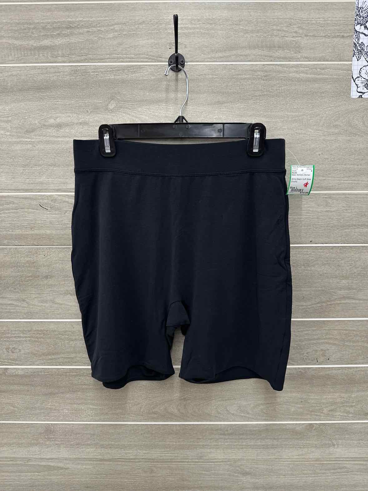 Nuuds Size L Black Womens Shorts