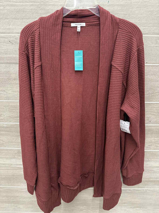 Maurices Size XXL Orange Womens Shirt