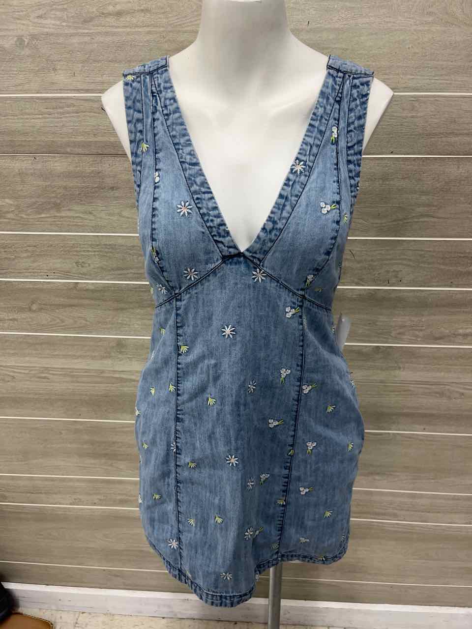 Free People Size S Blue Womens Dress