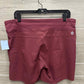 Tuff Athletics Size XL Burgundy Womens Shorts