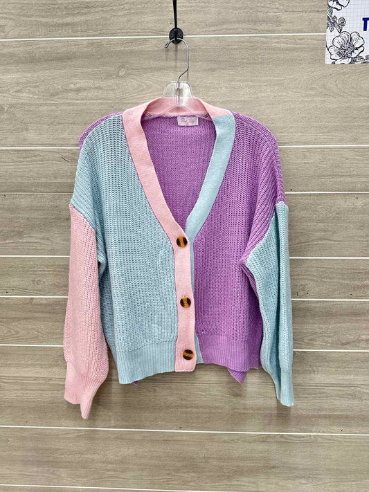 Pink Lily Size S Multi-Color Womens Sweater