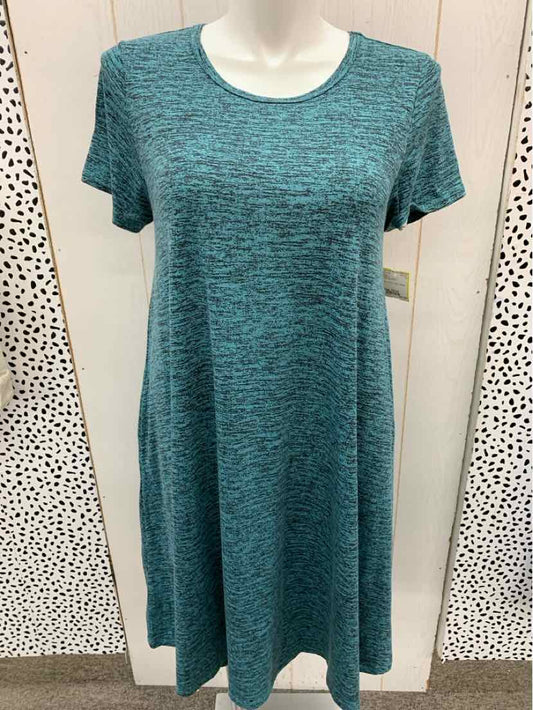 Lularoe Teal Womens Size 12/14 Dress