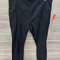 Avia Black Womens Women Size XL Leggings