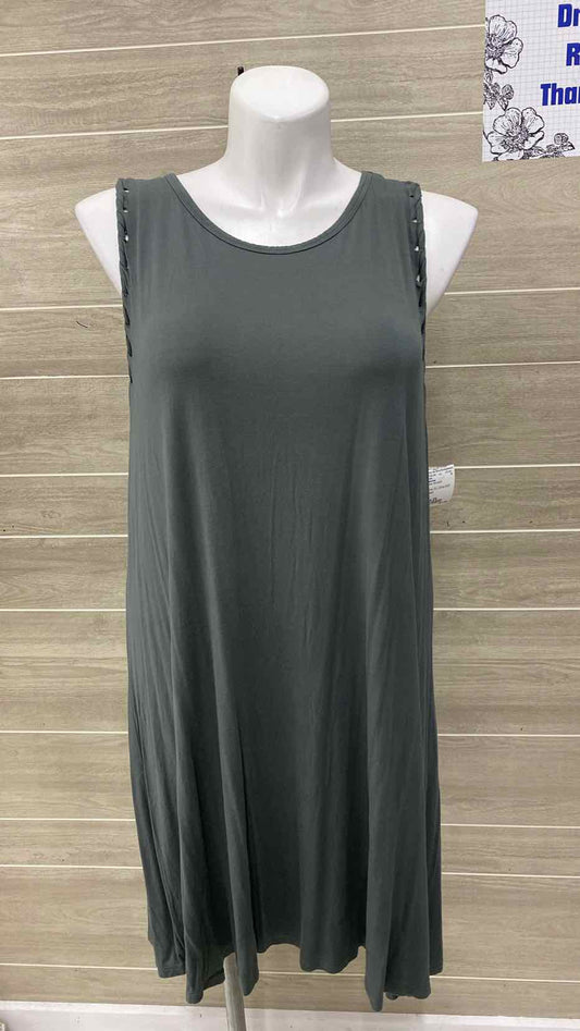 Maurices Olive Womens Size 2X Dress