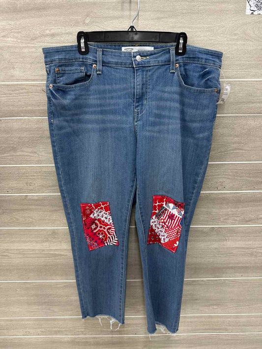 Levis Signature Blue Womens Size 18 Jeans