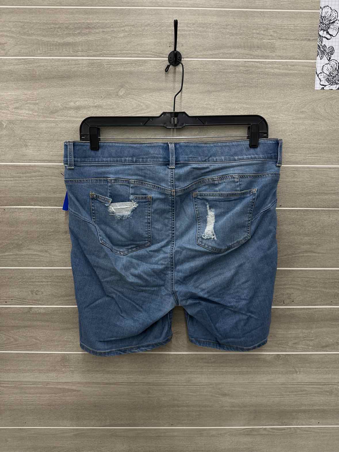 Torrid Size 16 Blue Plus Shorts