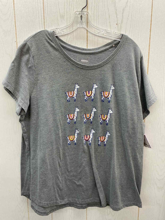 Sonoma Gray Womens Size XXL Shirt
