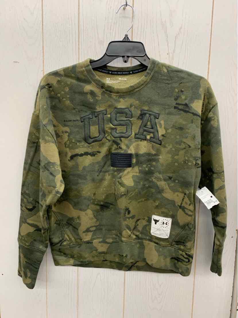 Under Armour Olive Womens Size Small Sweatshirt