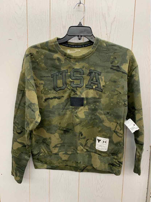 Under Armour Olive Womens Size Small Sweatshirt