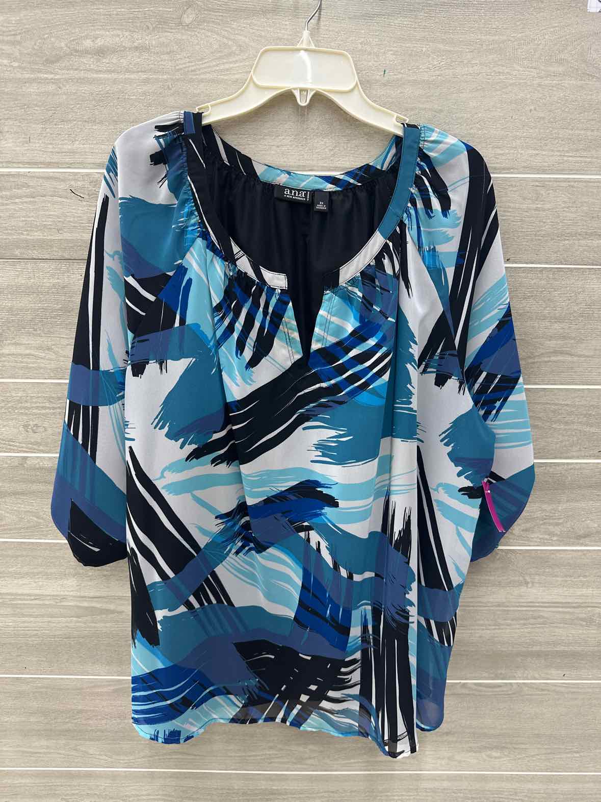 ANA Size 3X Blue Plus Shirt