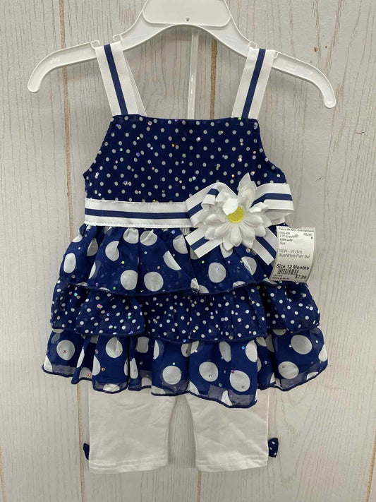 Little Lass Infant 12 Months 2 PC Ensemble