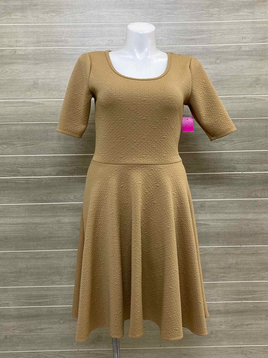 Lularoe Tan Womens Size 14 Dress