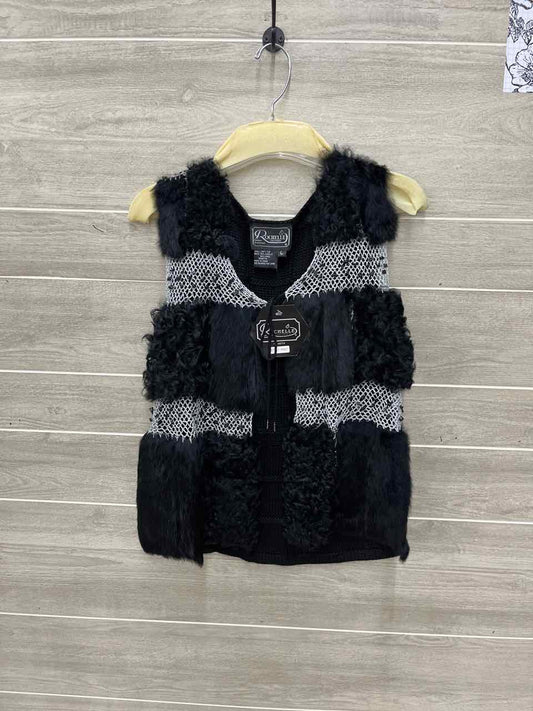 Rochelle California Size L Black Womens Vest