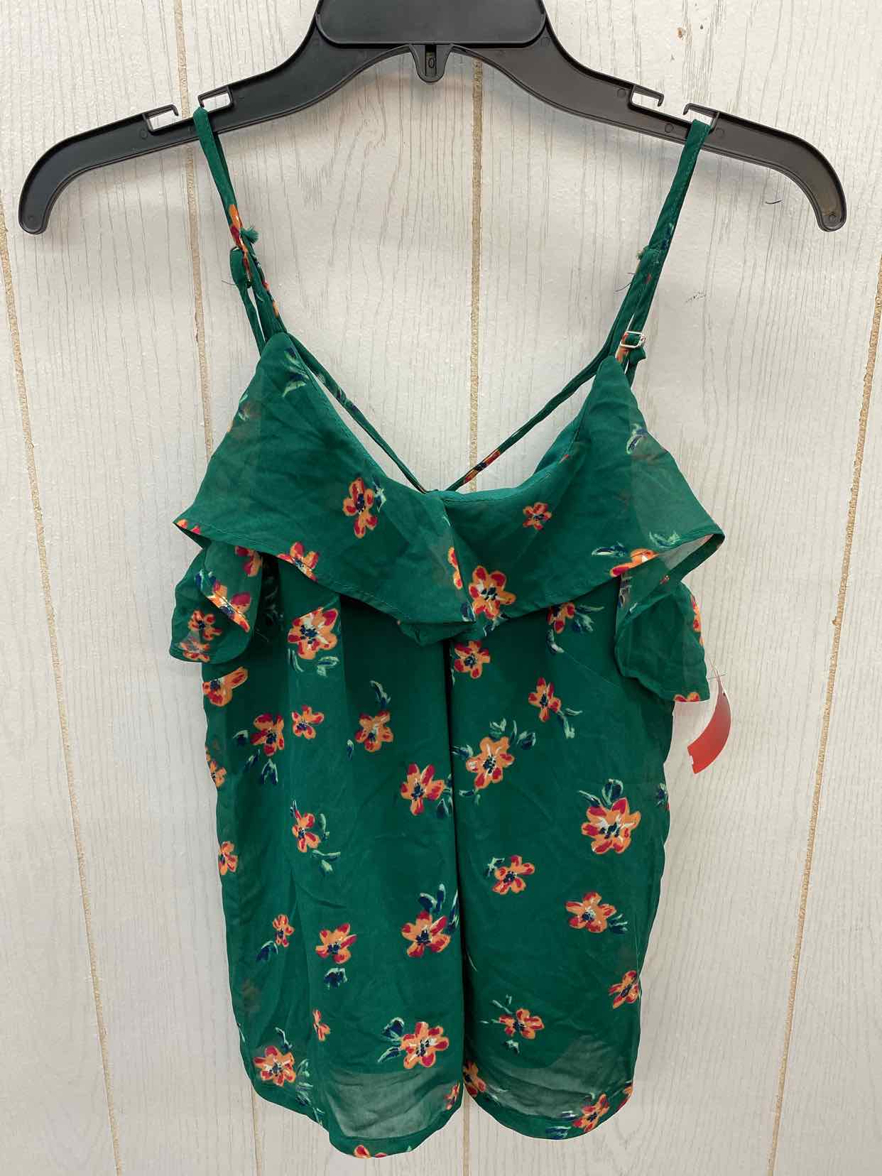 Japna Green Womens Size XS Tank Top