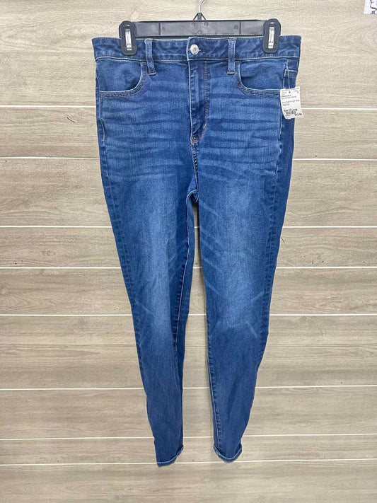American Eagle Blue Womens Women Size 10 Long Jeans
