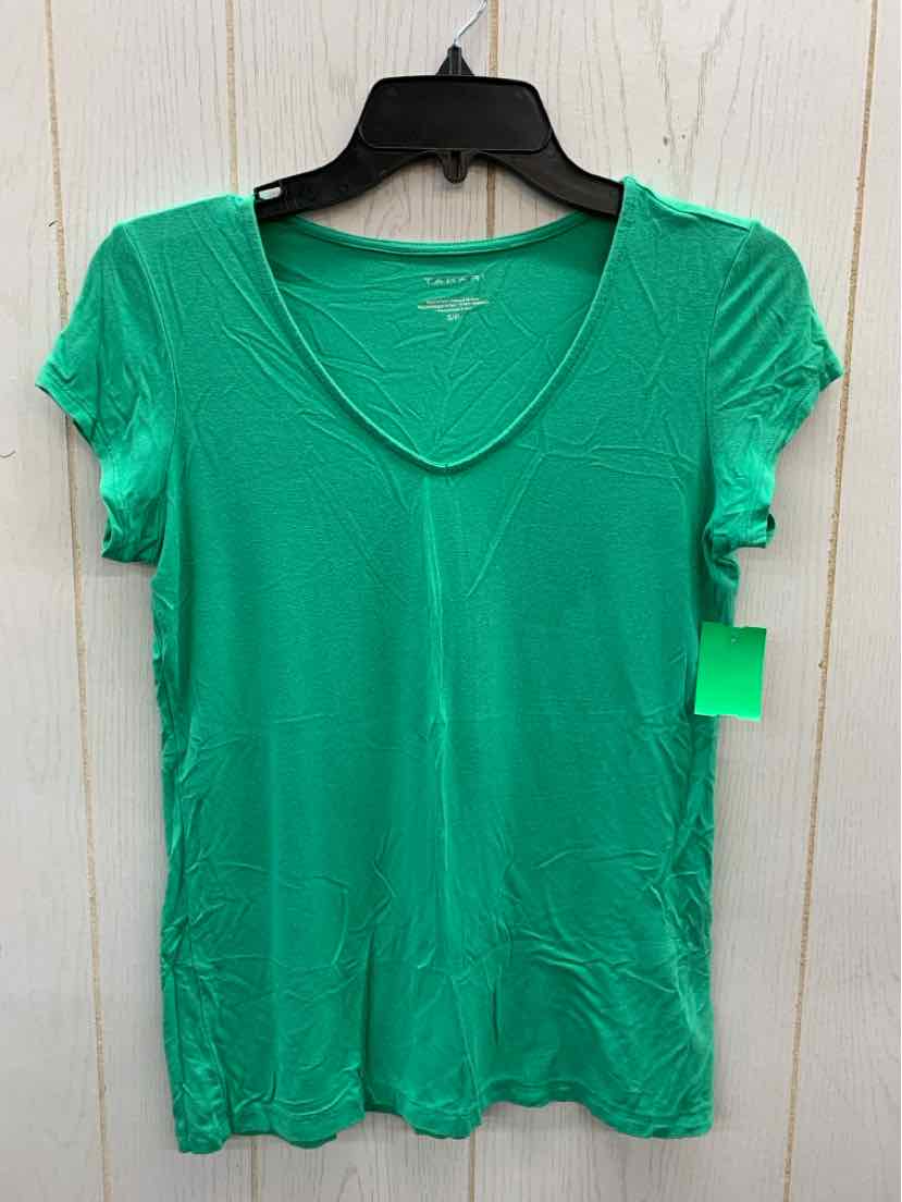 Tahari Green Womens Size Small Shirt