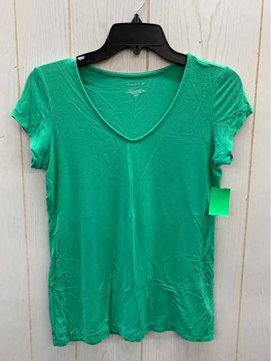 Tahari Green Womens Size Small Shirt