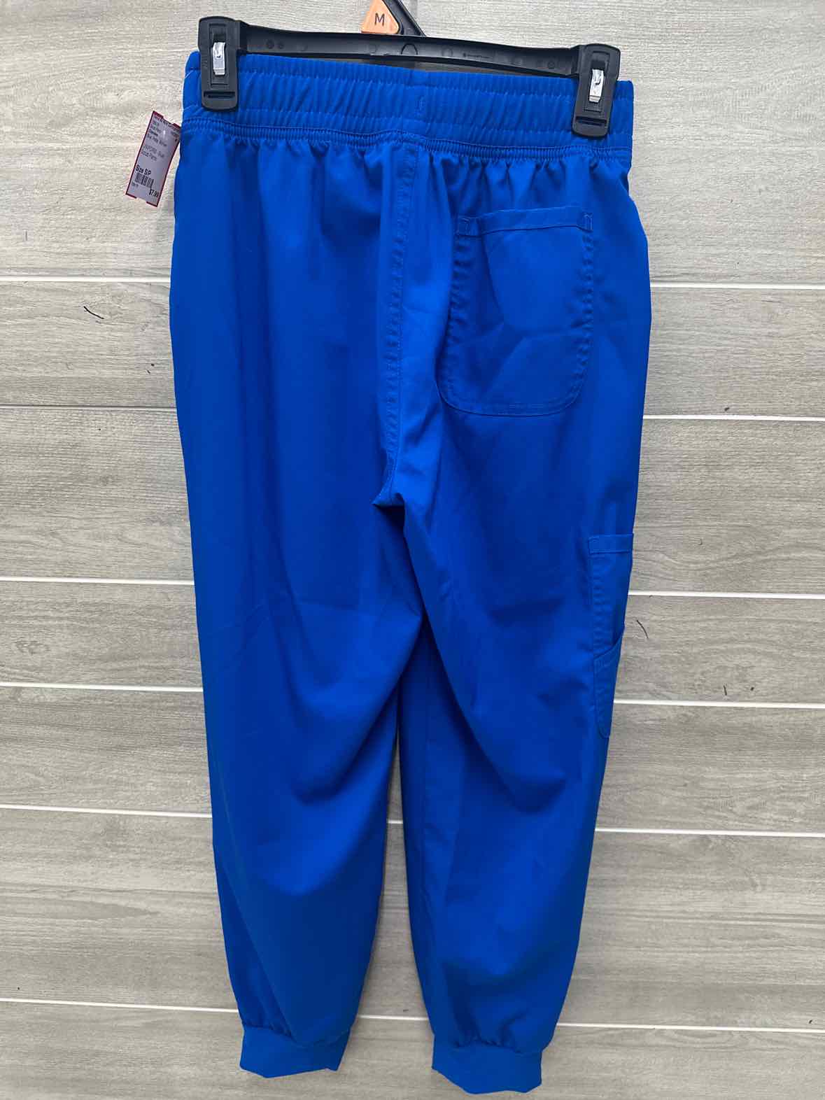 Cherokee Size S/P Blue Petite Scrub Pants