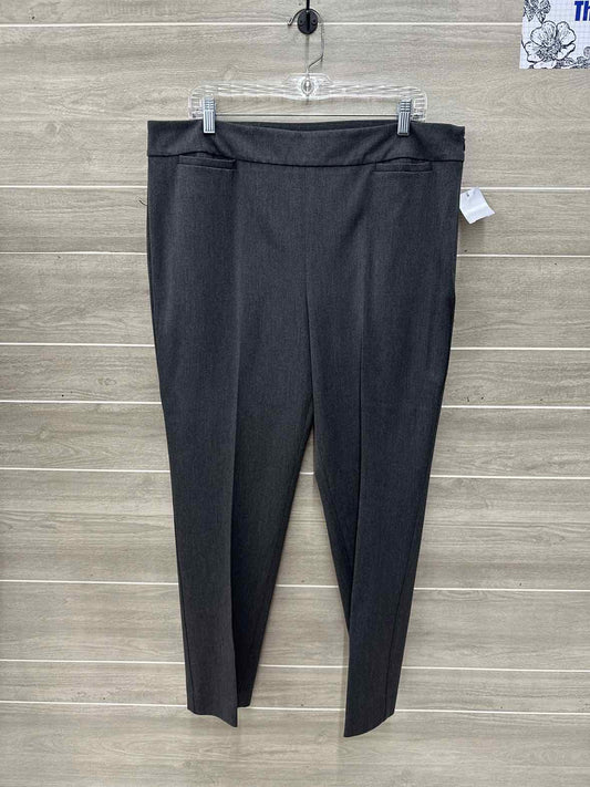 Talbots Gray Womens Women Size 16 Pants